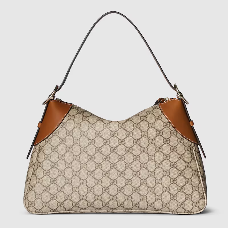 GG EMBLEM LARGE SHOULDER BAG